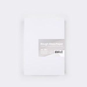 PaperPhant 하이퀄리티 용지 러프그로스지(Rough Gloss paper), 화이트 160g A4 125매