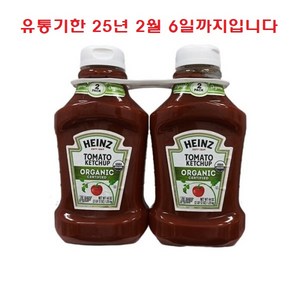 하인즈 유기농 토마토케찹, 1.25kg, 2개