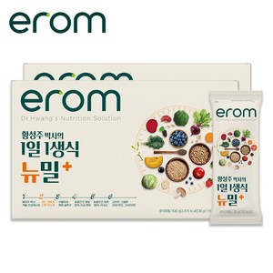 [이롬] 황성주 박사의 1일 1생식 뉴밀 플러스, 630g, 2개