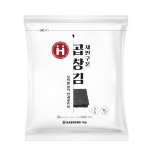 세번구운곱창김 해농 28G, 1개, 단품