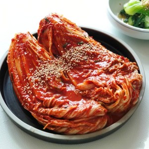 전주진김치 배추 포기 김장김치 1kg 국산 전라도 김치 특매운맛(청량고추), 1개