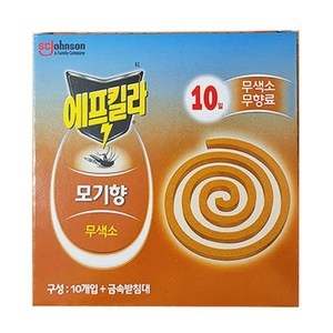 에프킬라 모기향 내추럴무향 10p, 3세트