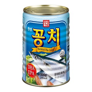 한성기업 꽁치 300g 꽁치통조림 캔, 1개