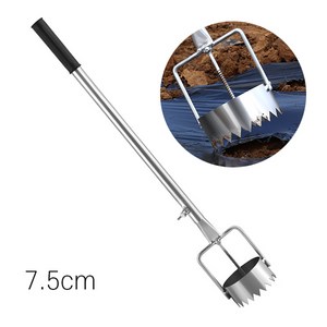 7.5cm 멀칭 비닐 타공기 천공기 농사 텃밭 롤비닐 구멍 파기 뚫기 모종기 모종심기 펀칭 농기구, 1개