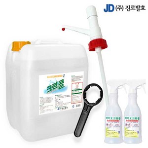 살균소독제 크린콜 20L+펌프+공병2개+오프너, 1개, 20L