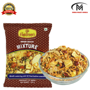 HALDIRAM INDIAN SNACKS MIXTURE 믹스쳐 150G, 1개