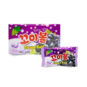 [BIGHAND] 꼬미볼포도맛(40GX20EA) 1통, 800g, 1개