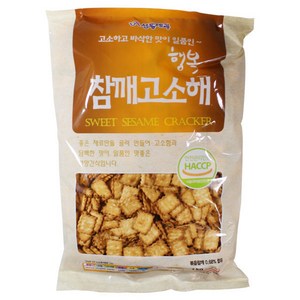 신흥 행복 참깨고소해 크래커, 1kg, 6개