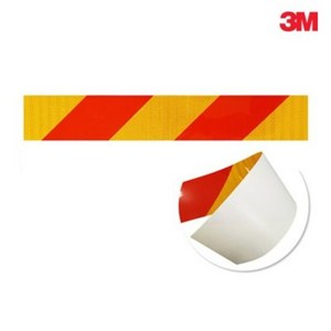 헥시스 3M 후부반사지 600mm x 100mm, 600mm x 100mm 좌, 1개