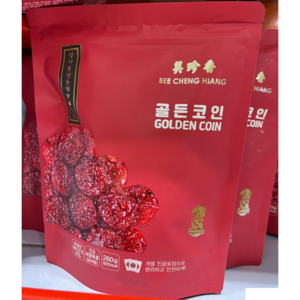 비첸향 골든 코인 코스트코 육포, 260g, 3개