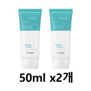 싸이닉 엔조이 슈퍼 마일드 선 에센스 SPF50+ PA++++, 100ml, 1개