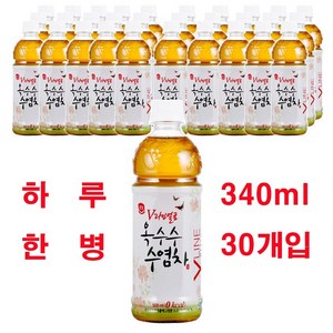 광동 V라인 옥수수 수염차, 340ml, 30개