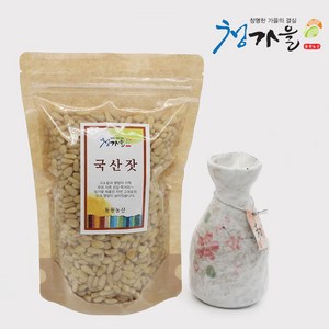 (24년산 햇잣)청가을 국산 잣 400g, 1개, (24년산)국산 햇황잣 400g