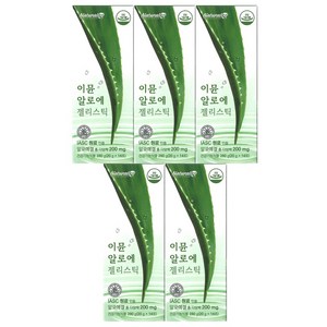 네추럴라이즈 이뮨 알로에 젤리스틱 20g x 14포, 280g, 5개