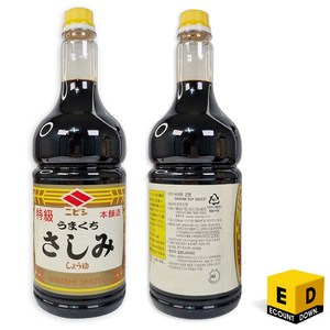 상품상세참조 니비시쇼유 사시미간장 1.8L, 1개