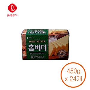 롯데 홈버터, 450g, 24개