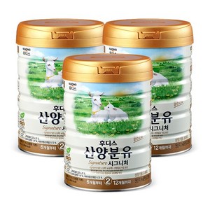 일동후디스 프리미엄 산양분유 2단계, 800g, 3개