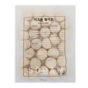 [소담푸드] 치즈볼화이트 900g 진우식품, 2개