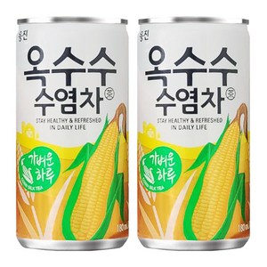 웅진 옥수수수염차 180ml, 90개