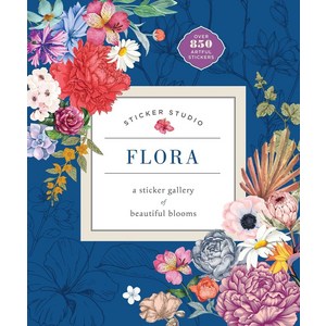 Sticker Studio : Flora:: A Sticker Gallery of Beautiful Blooms, St. Martin's Griffin, English, 9781250279477