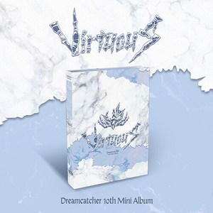 [특전 포스터] [한정반] 드림캐쳐 미니 10집 VituouS (B ve.) / 포토카드+빅엽서세트+캐릭터카드+하트스티커+네임스티커+패키지