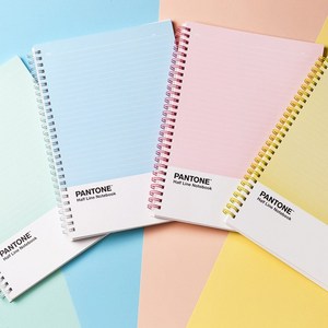 PANTONE 팬톤 2분할 수학 연습장 (4종중 택1) 수학공책 새학기준비물 펜톤 실용적인 수학연습장, 팬톤 2분할 수학 연습장_옐로우