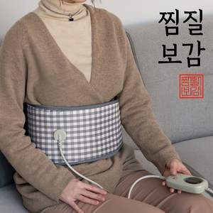 찜질보감 전기 온열찜질기 허리 복부 BN-00, BN-004, 혼합색상