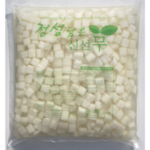 치킨무 봉지무 5Kg 4봉, 4개