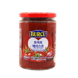 할랄 토마토 페이스트 튀르키예 Halal Tomato Paste Bucu Tukiye, 1개, 600g