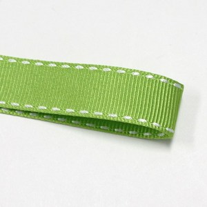 카네이션리본 선물포장리본 꽃포장리본 골지 스티치 리본 (폭 5mm 길이90m)(폭 10mm/15mm 길이 45m), 10(라이트그린)