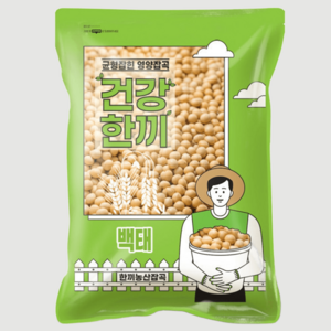 국산 백태4kg 메주콩 두부콩 두유 2023년산 특품, 4kg, 1개