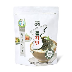 성경식품 지도표 성경 돌자반, 1kg, 1개