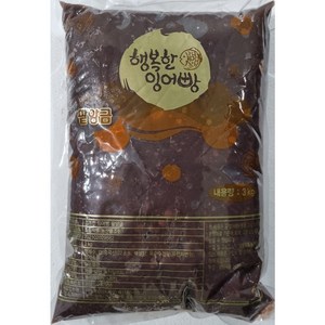 행복한 잉어빵 팥앙금 3kg 홈 베이킹 재료, 4개