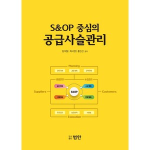 S OP중심의 공급사슬관리, 범한, S  OP중심의 공급사슬관리, 임석철, 최시영, 홍민선(저)