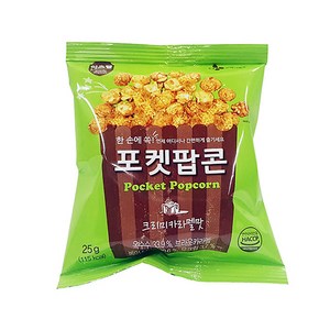 (상온)[이츠웰]포켓팝콘(크리미카라멜맛)25g, 25g, 20개