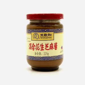 왕즈허 혼합 땅콩 즈마장 소스, 225g, 2개