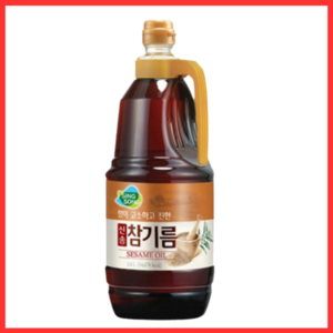 신송 참기름, 1.8L, 2개