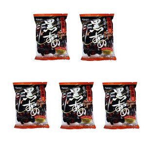 카수가이 구로아메 흑사탕, 129g, 5개