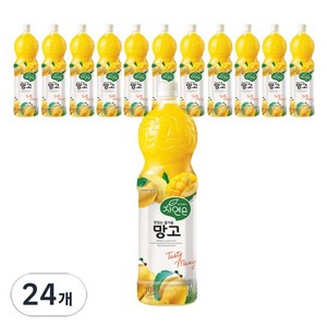 자연은 망고 주스, 1.5L, 24개