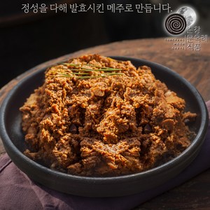 순창 문옥례 우리콩 된장 4kg 100% 국내산 우리 농산물 대용량 급식 식자재 벌크 명인 집된장 시골된장 재래식, 1개