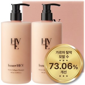 이너해브 비오틴 콜라겐 여성 탈모 샴푸 플로럴머스크향, 2개, 500ml