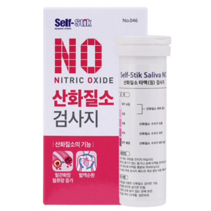 Self-Stik NO 셀프스틱 산화질소검사 타액검사지 [진단키트 자가검사 산화질소검사지 침검사], 25개입, 1박스