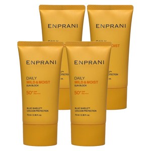 엔프라니 데일리 선블록70ml(SPF50+ PA++++), 70ml, 4개