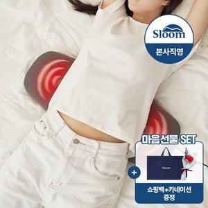 [슬룸 정품] 슬룸 허리 마사지기 스트레칭 온열 3단 조절 마사지 허리베개 프로, SL-002(1개)