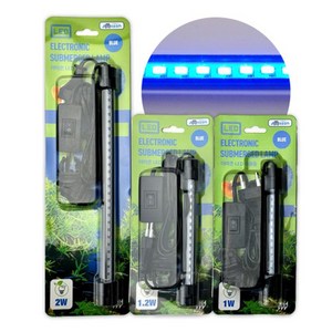 아마존 LED 수중등 블루 HWL-1.2W, 1개, 중