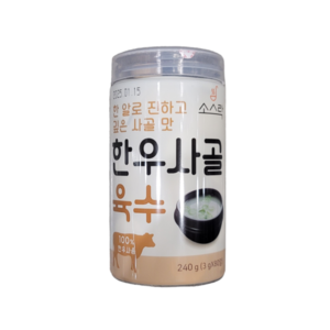 소스락 한우사골육수 3g x 70개입, 240g, 3개