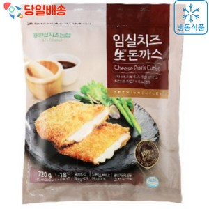 (당일배송) 임실치즈농협 생 돈까스 720g, 돈까스 소스, 1개