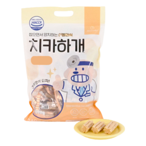 제로랩스 치카하개 강아지 덴탈껌, 피부 장, 240g, 1개