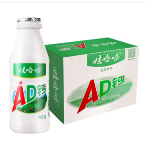 와하하 AD 칼슘우유 소프트드링크, 24개, 220ml