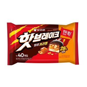 오리온 핫브레이크 땅콩카라멜, 574g, 1개